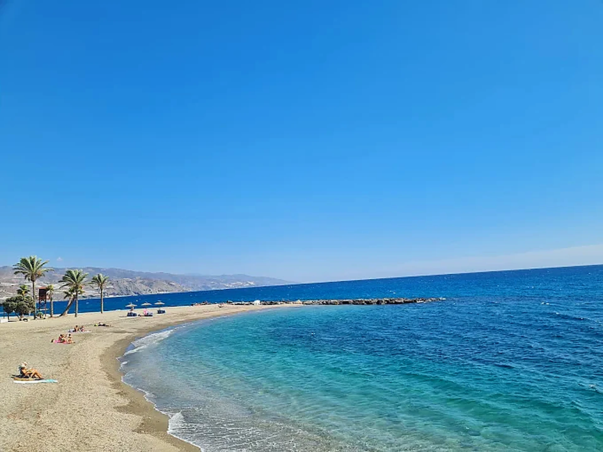 Playa de Castell de Ferro junto a Mare Nostrum