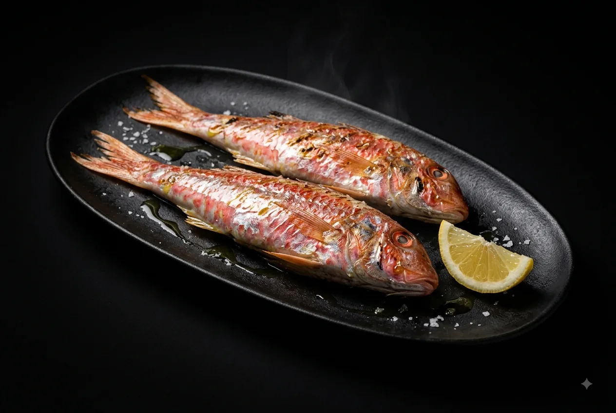 Salmonetes plancha o fritos